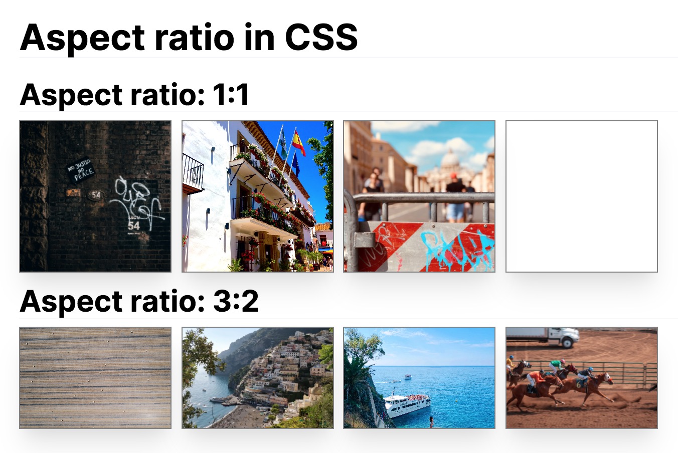 How to maintain the aspect ratio of an element with CSS – Ignacio