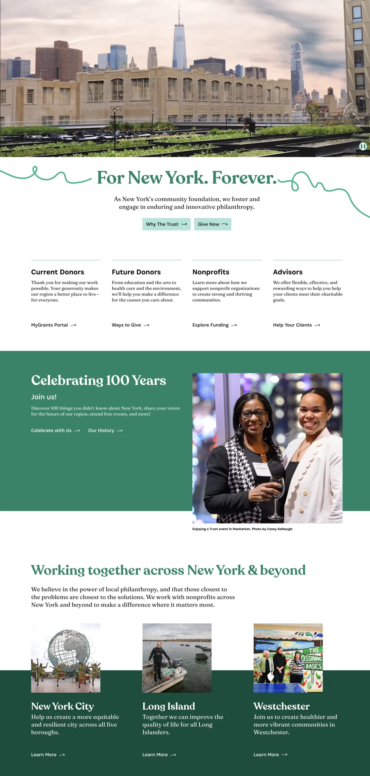 The New York Trust — Homepage